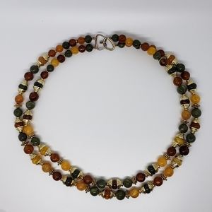 SALE⭐Two Layers Multi Color Beaded Necklace